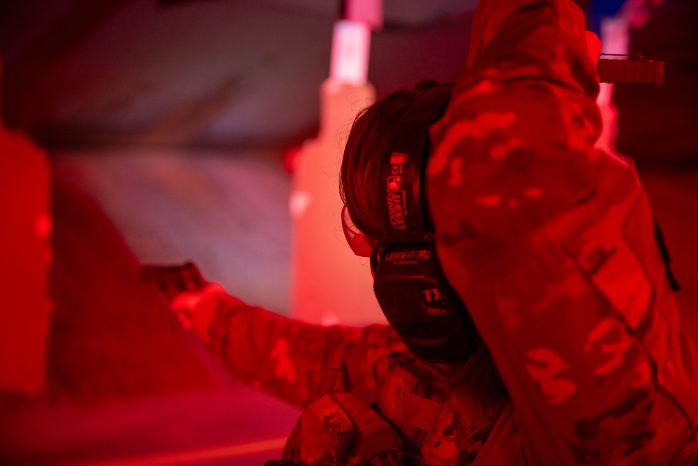 22nd Security Forces Squadron weapons training