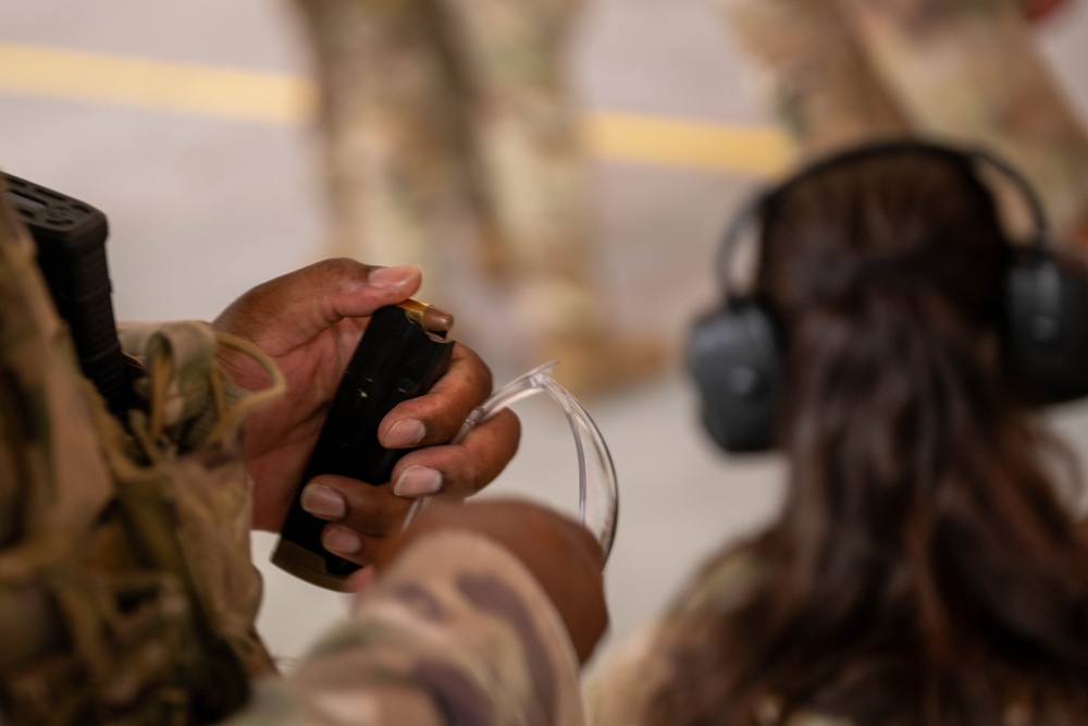 22nd Security Forces Squadron weapons training