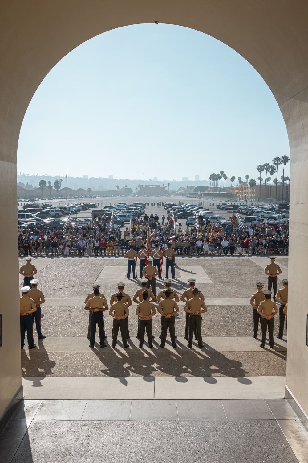 Morning Colors Ceremony