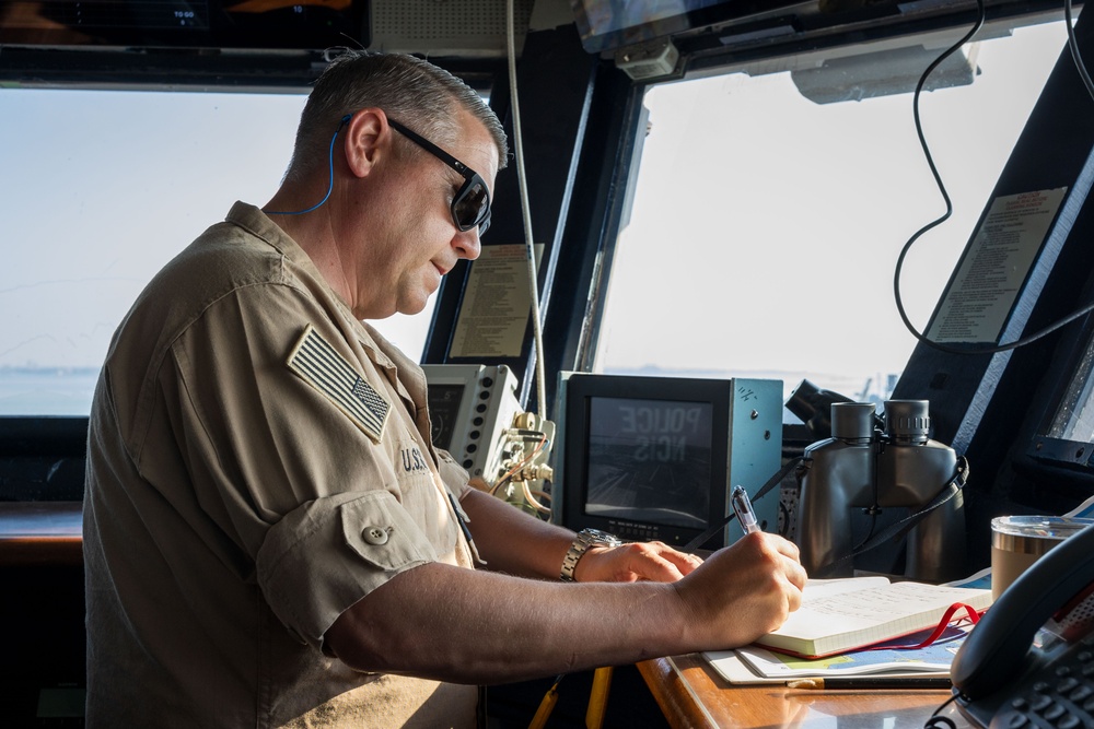 USS Gerald R. Ford Departs Naval Station Norfolk