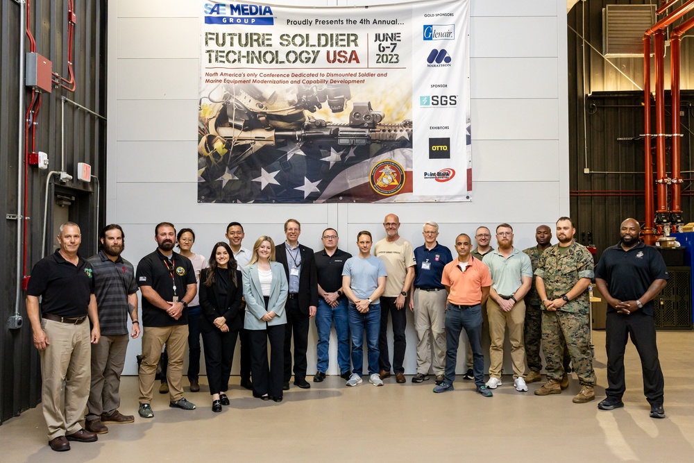 MARCORSYSCOM leaders chart future of Marine readiness at Future Soldier Technology USA conference