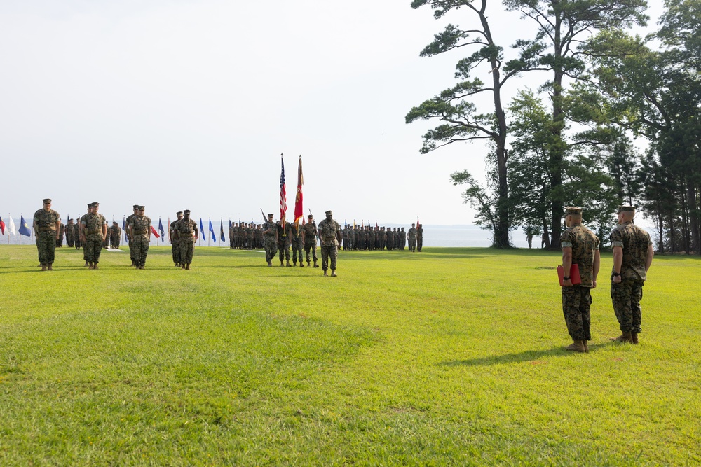 MWCS-28 relief and appointment ceremony