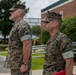 HMHT-302 student pilot receives Navy and Marine Corps Commendation Medal for providing lifesaving care following a vehicle crash