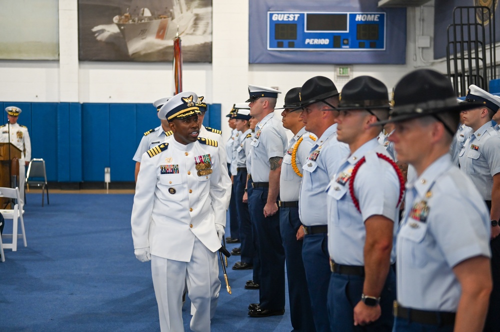 U.S. Coast Guard Training Center Cape May holds Change of Command Ceremony