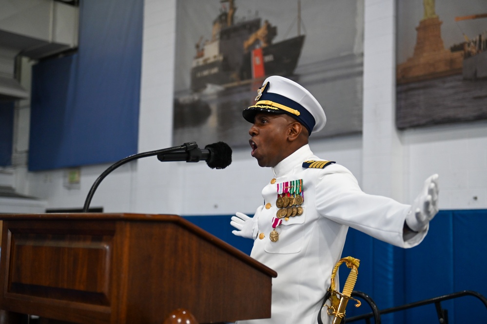U.S. Coast Guard Training Center Cape May holds Change of Command Ceremony