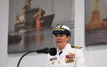 U.S. Coast Guard Training Center Cape May holds Change of Command Ceremony
