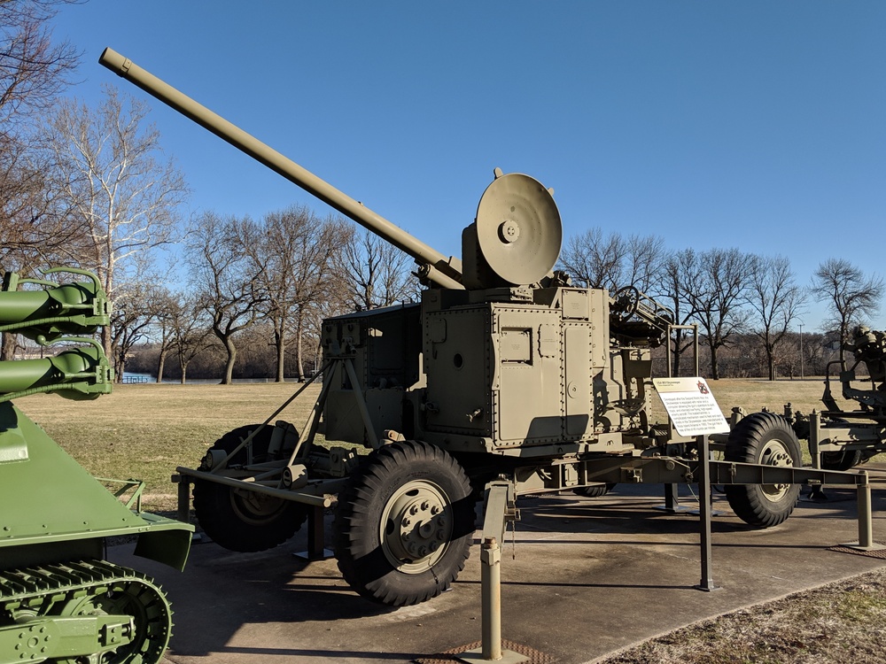 M51 Skysweeper at RIA's Memorial Field