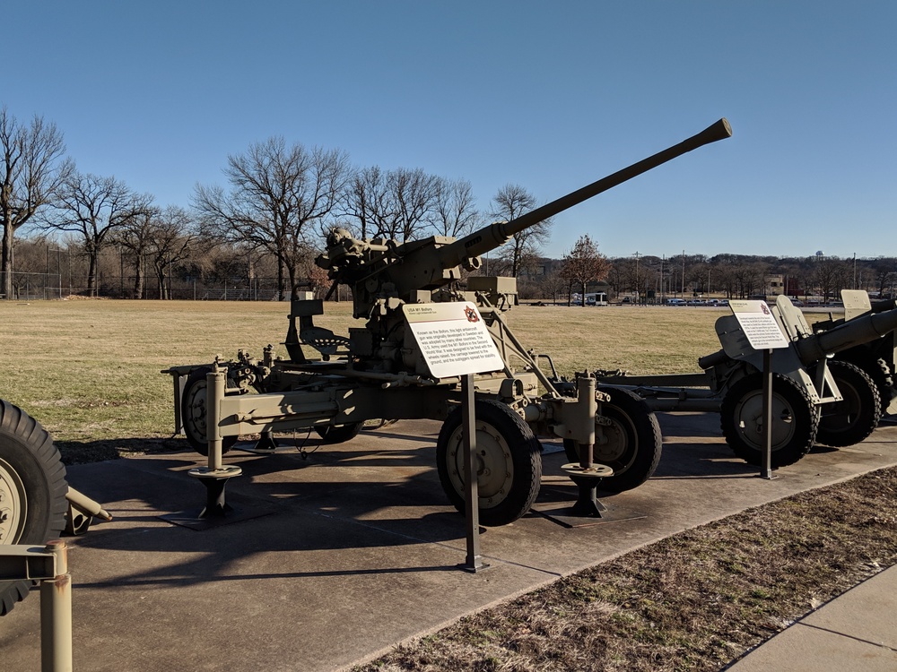 Bofors at RIA's Memorial Field