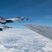 121st refuels &quot;Thunderbirds&quot; over the skies of Virginia