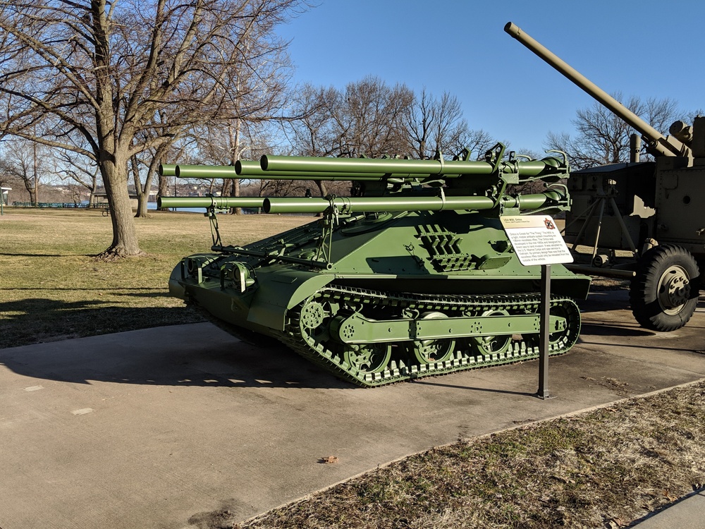 M50 Ontos at RIA's Memorial Field