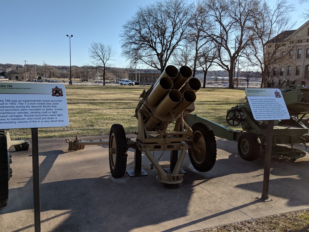 Nebelwerfer 41 at RIA's Memorial Field