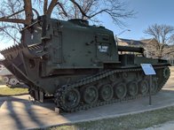 M55 Self-Propelled Howitzer at Memorial Field