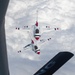 121st refuels &quot;Thunderbirds&quot; over the skies of Virginia