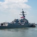 USS Bainbridge Departs Naval Station Norfolk for Deployment