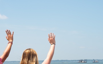USS Bainbridge Departs Naval Station Norfolk for Deployment