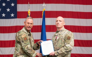 90th Security Forces Squadron Change of Command