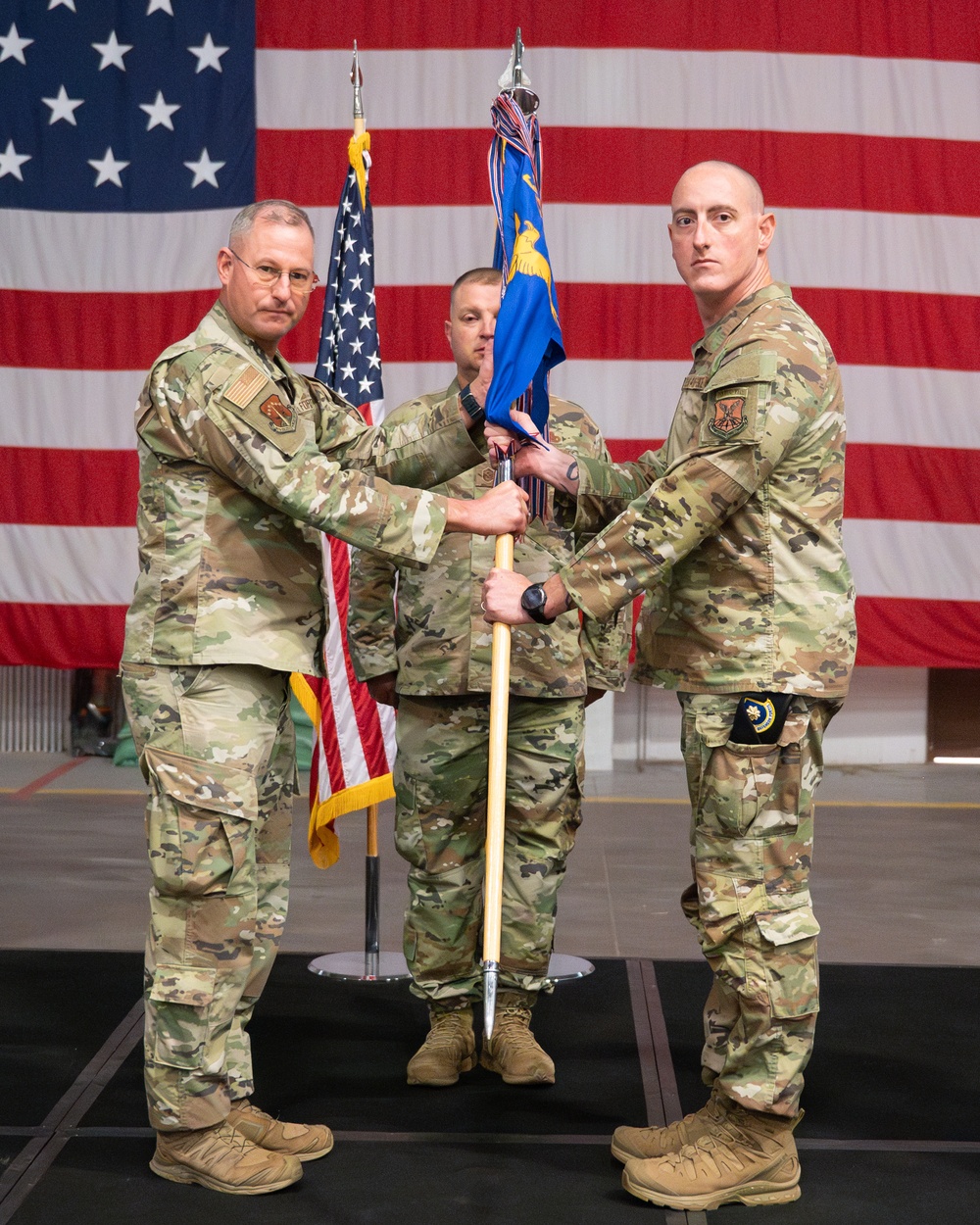 90th Security Forces Squadron Change of Command