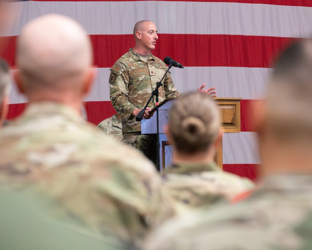 90th Security Forces Squadron Change of Command