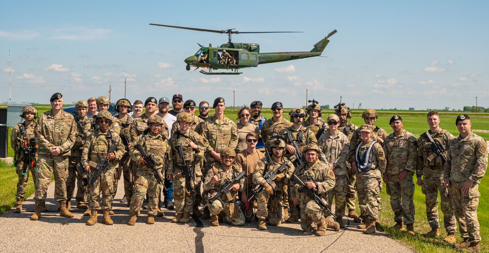 Team Minot and Local First Responders Join Forces