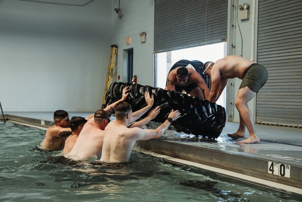 SPMAGTF-ACM Conducts Advanced Water Survival Training