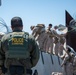 Task Force Sapper Marines speak with U.S. Border Patrol agent