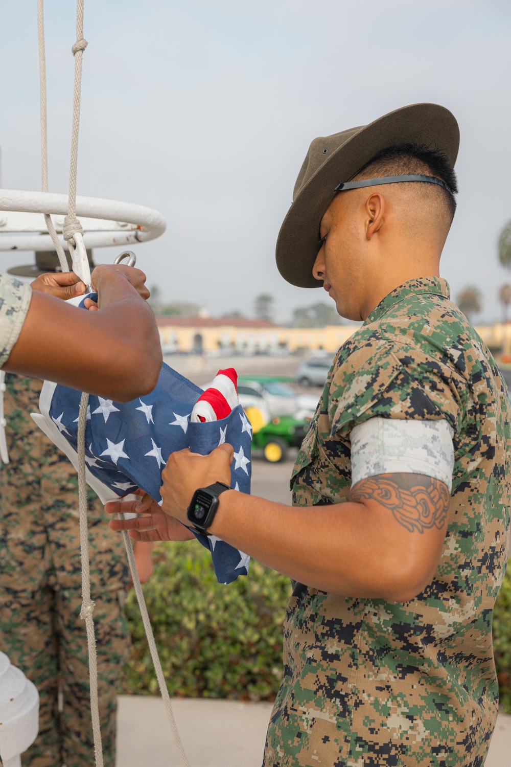 Flag Retirement Ceremony