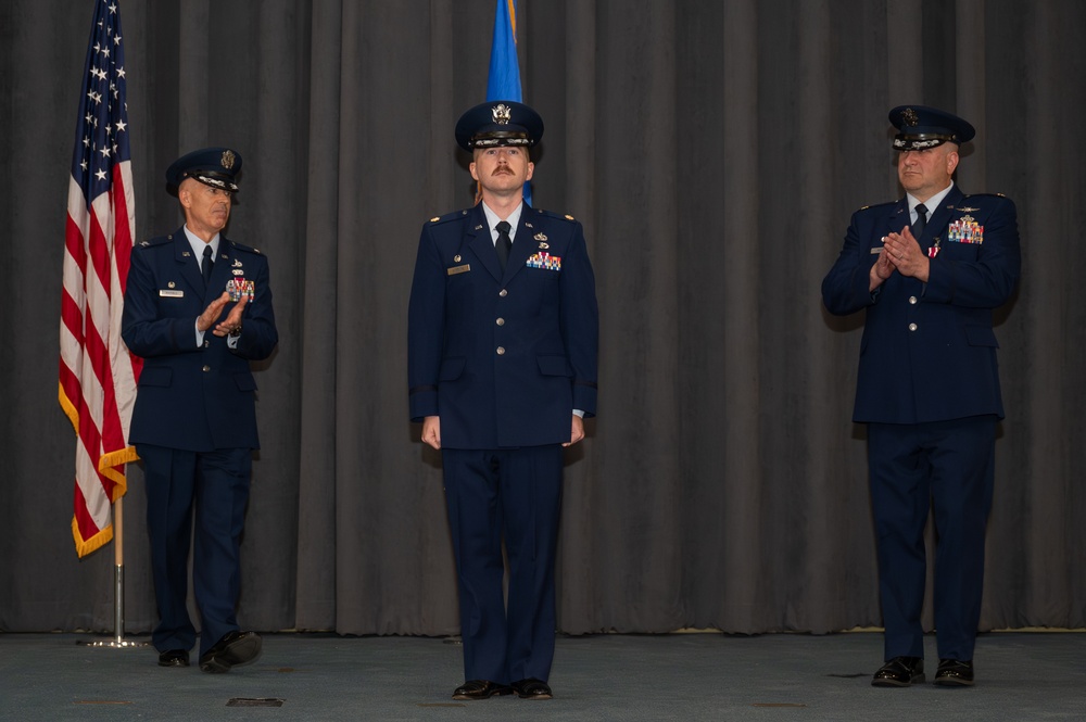 96th Bomber Generation Squadron Change of Command