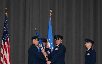 96th Bomber Generation Squadron Change of Command