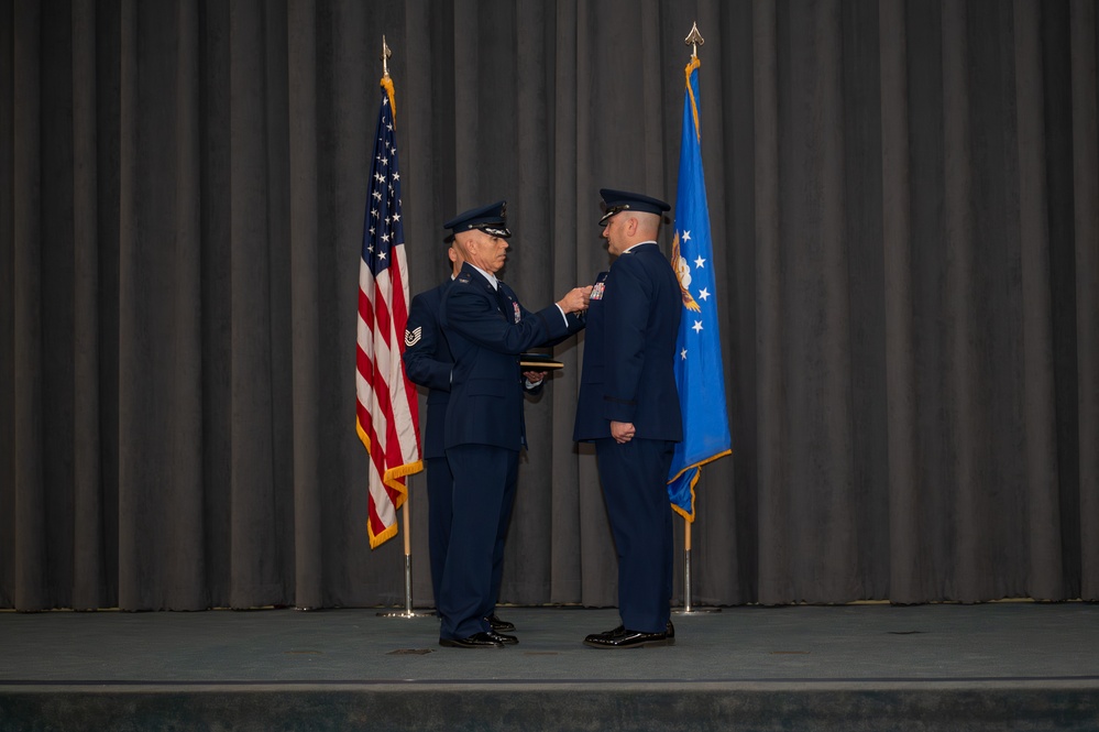 96th Bomber Generation Squadron Change of Command