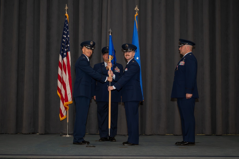 96th Bomber Generation Squadron Change of Command