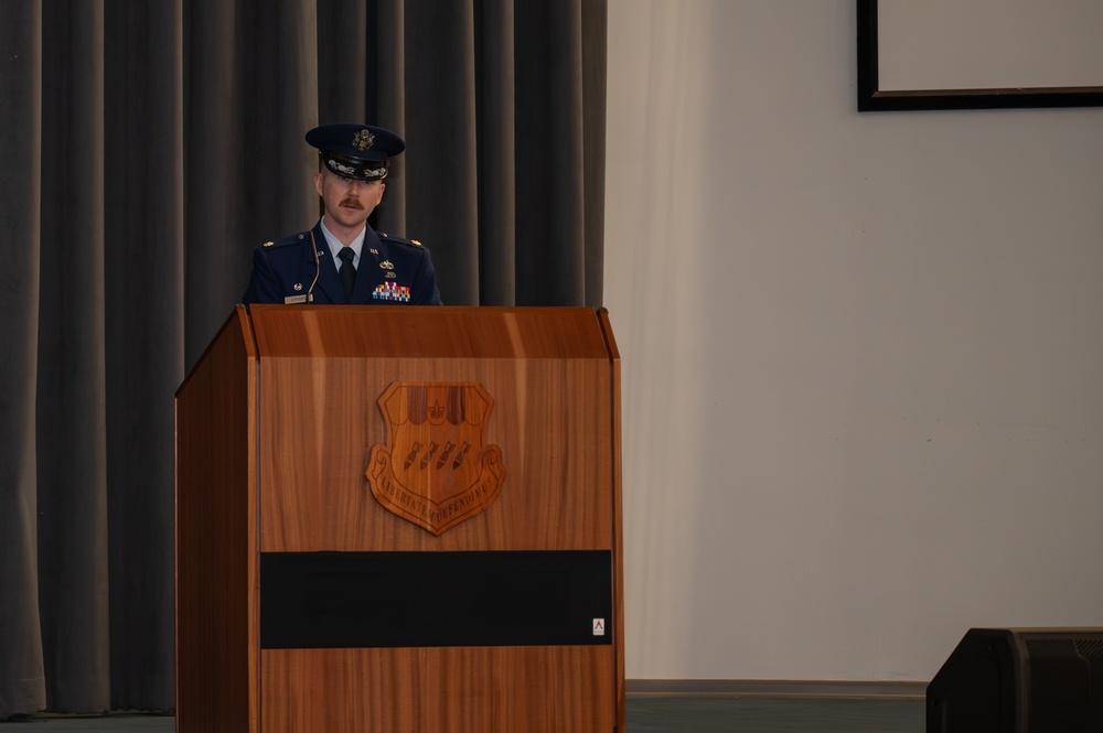 96th Bomber Generation Squadron Change of Command