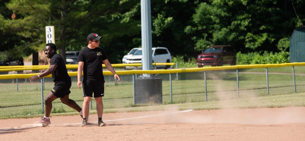 Soldiers Kick into Action During the Mountain Fest 2025 Kickball Tournament