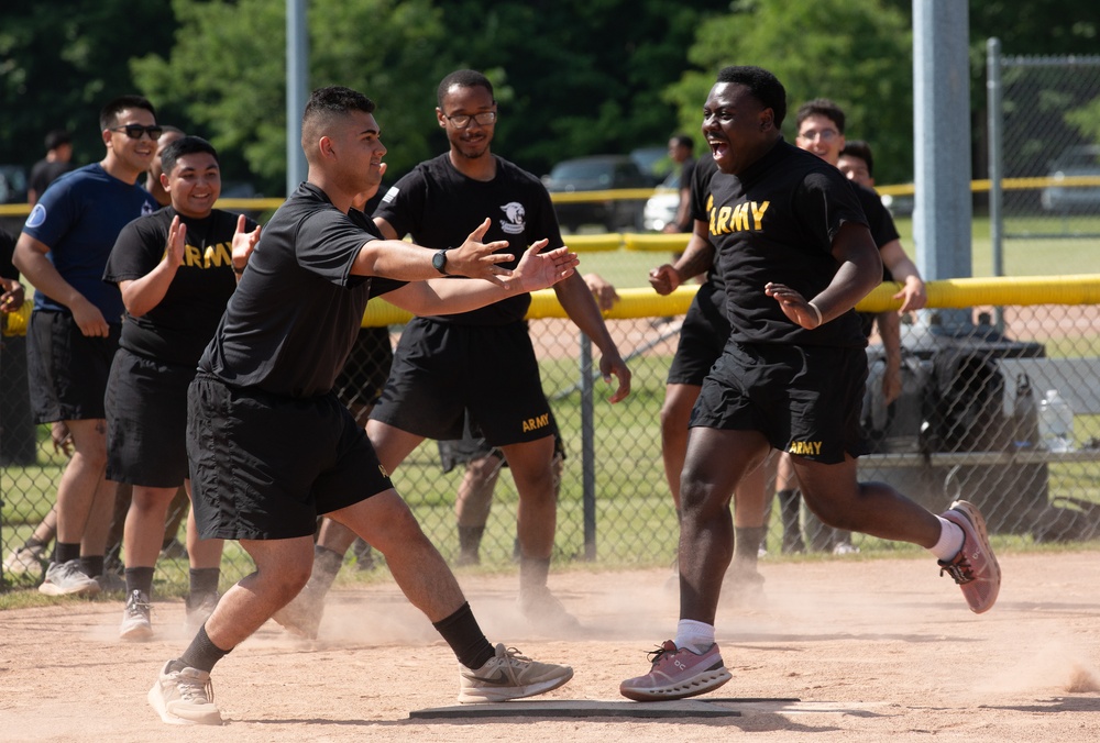 Soldiers Kick into Action During the Mountain Fest 2025 Kickball Tournament