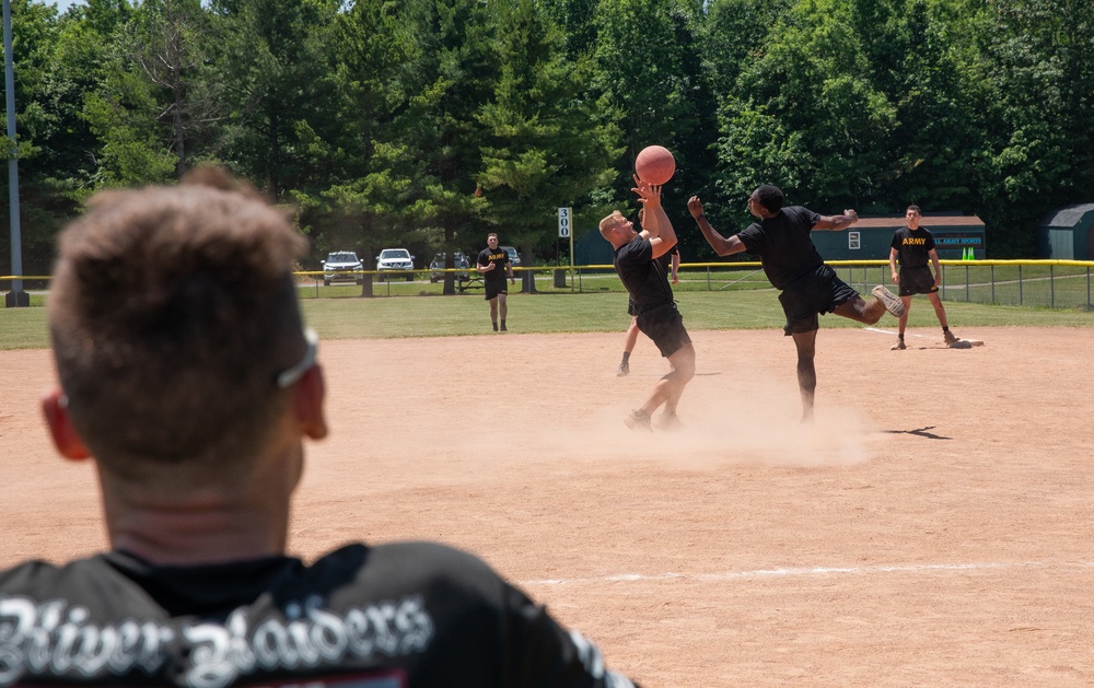 Soldiers Kick into Action During the Mountain Fest 2025 Kickball Tournament