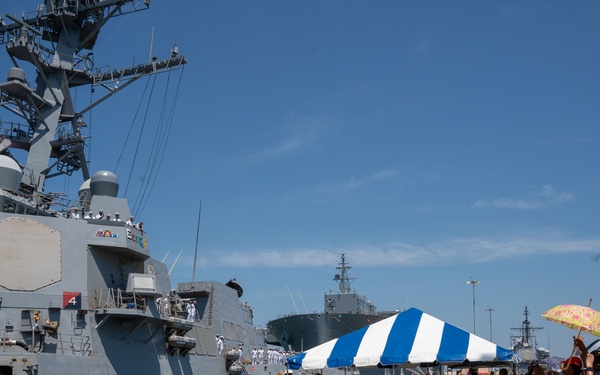 USS Bainbridge (DDG 96) Departs Naval Station Norfolk