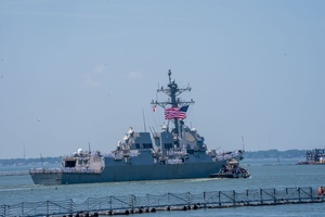 AFN Europe News - USS Bainbridge Renders Assistance to Shipping Vessels