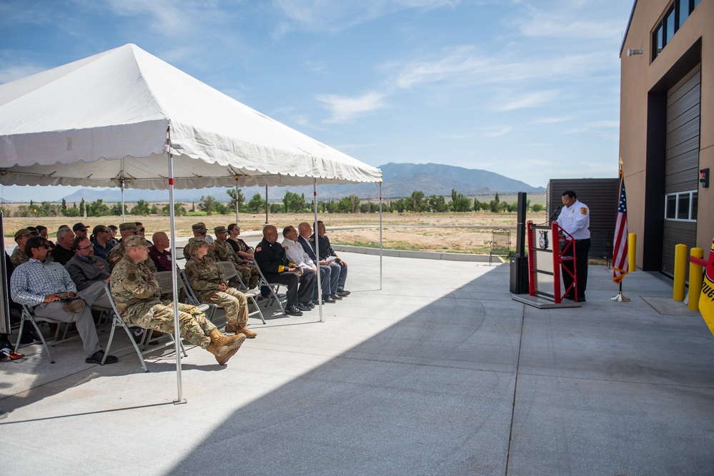 Kirtland AFB Celebrates Opening of New Fire Station 3