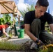 Cherry Point Marines get to digging at local community garden!