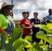 Cherry Point Marines get to digging at local community garden!