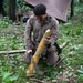 U.S. Marines and SENAN learn jungle survival from Panamanian Commandos