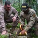U.S. Marines and SENAN learn jungle survival from Panamanian Commandos