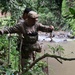 U.S. Marines and SENAN learn jungle survival from Panamanian Commandos