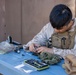 French Service Member attends the Marine Corps Security Forces Regiment Close Quarters Battle Course
