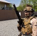 French Service Member attends the Marine Corps Security Forces Regiment Close Quarters Battle Course