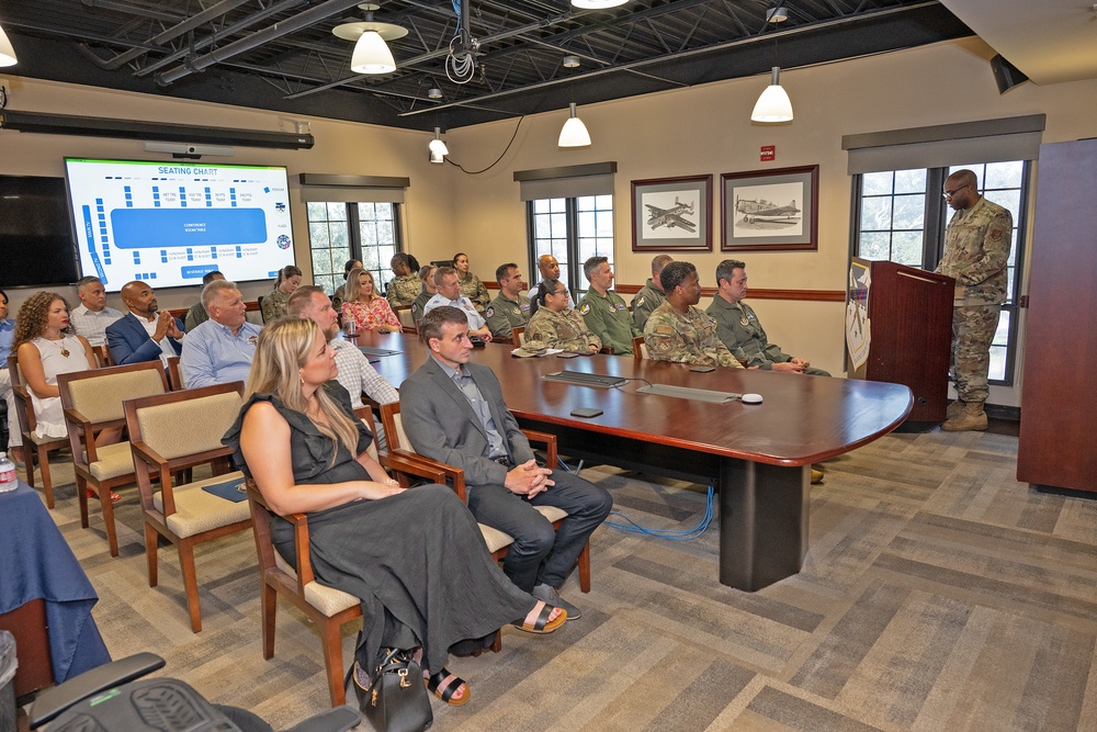 340th FTG welcomes new honorary commanders