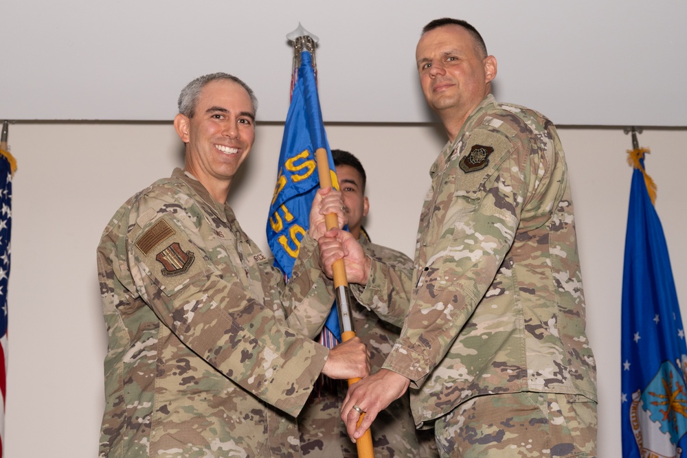 60th MDSS assumption of command ceremony
