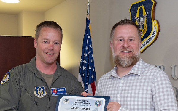 340th FTG welcomes new honorary commanders