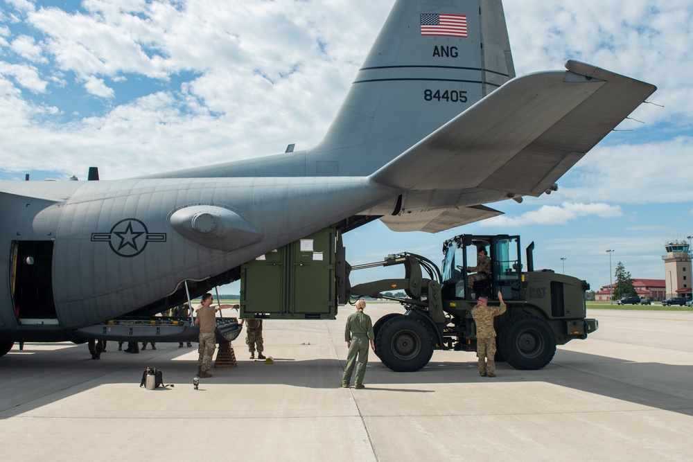 189th Airlift Wing Conducts Dual-Mission Annual Training in Michigan and Wisconsin