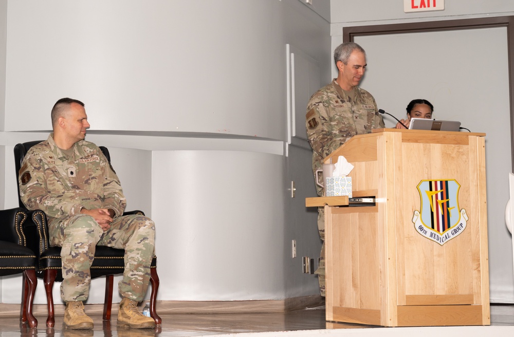 60th MDSS assumption of command ceremony