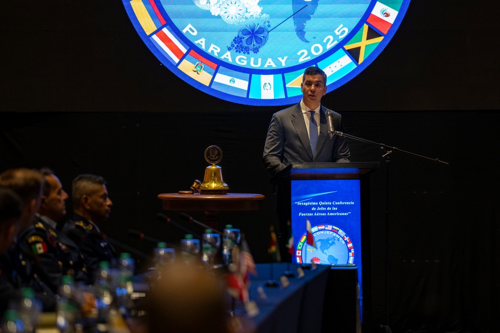 Paraguayan President Opens CONJEFAMER 2025, welcomes Air Chiefs from Across the Americas